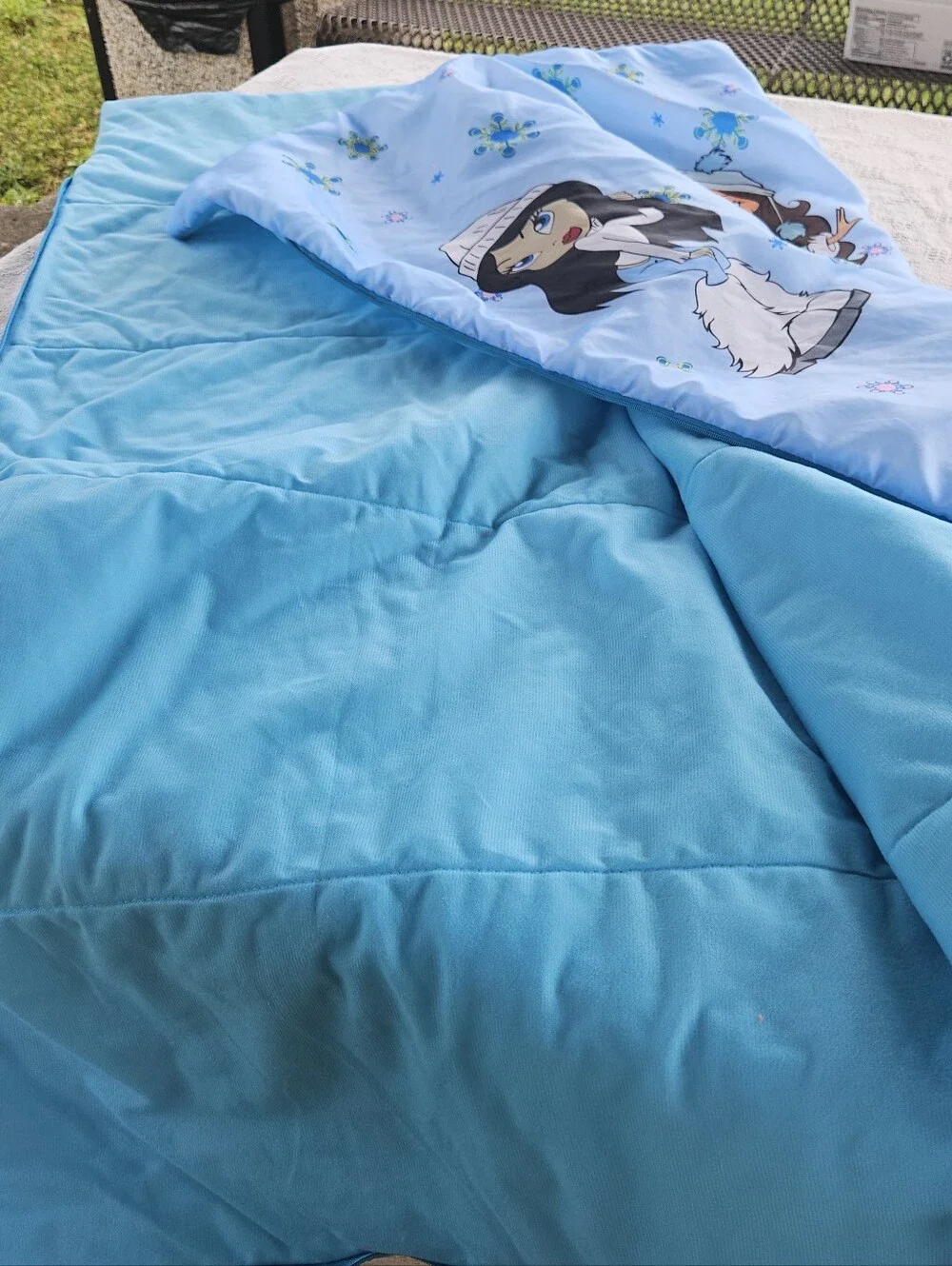 LIL BRATZ Baby Blue Blue Sleeping Bag Y2K